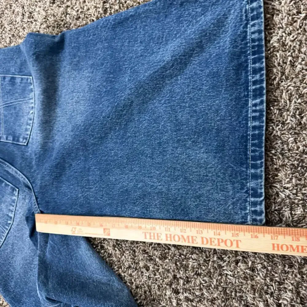 Ragged Jeans Denim Wide-Leg Jorts